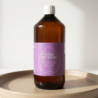 Huile de ricin bio - 1 litre